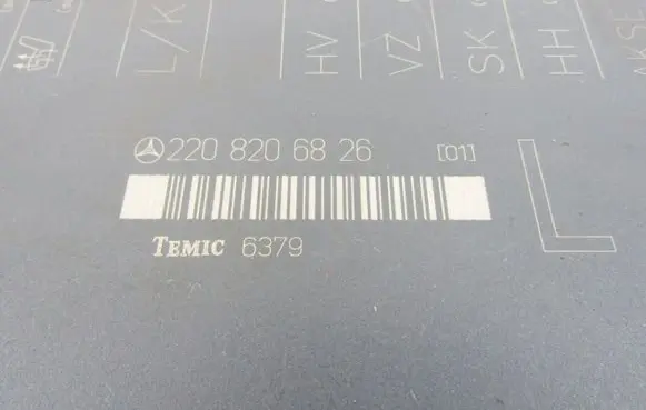 Mercedes-Benz S W220 Other control units/modules 2208206826