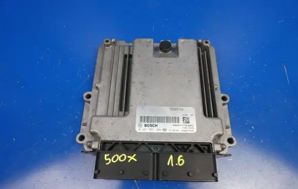 Fiat 500X Engine control unit/module 55265162 0281031204 1039S77449