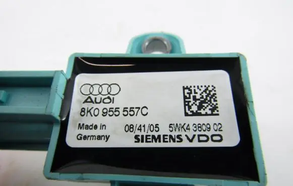 Audi A4 S4 B8 8K Airbag deployment crash/impact sensor 8k0955557c