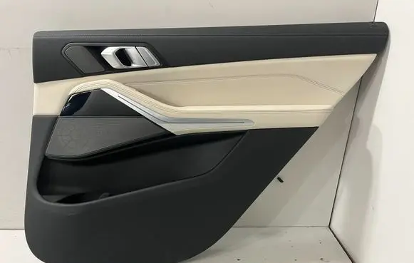 Rear door card panel trim