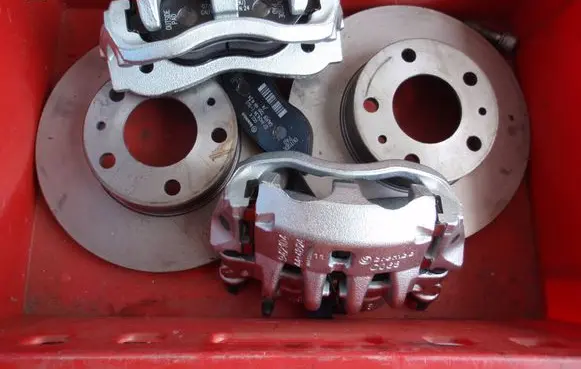 Fiat Ducato Brake discs and calipers set 
