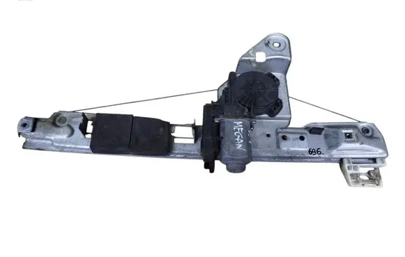 Renault Megane II Rear door window regulator with motor 19001178