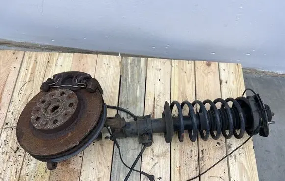 Volvo C70 Front shock absorber with coil spring 