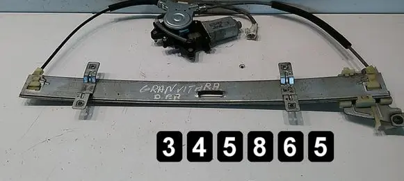 Suzuki Grand Vitara I Front door window regulator with motor 8343065D00