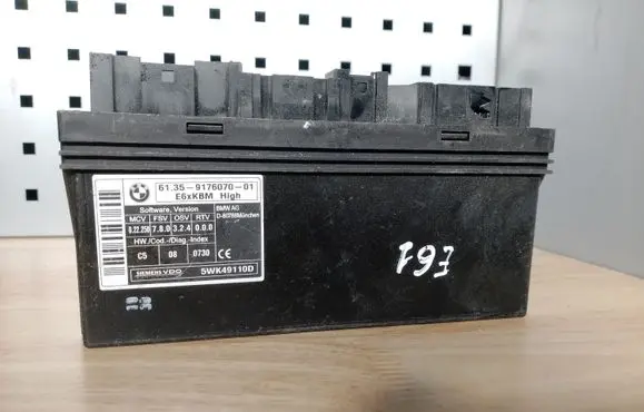 BMW 5 E60 E61 Comfort/convenience module 9176070 6135917607001