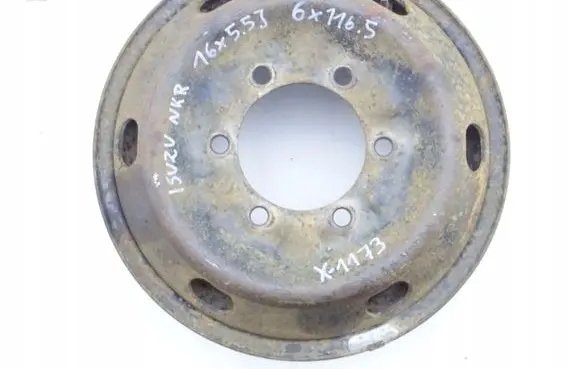 Isuzu N Series R16 steel rim 