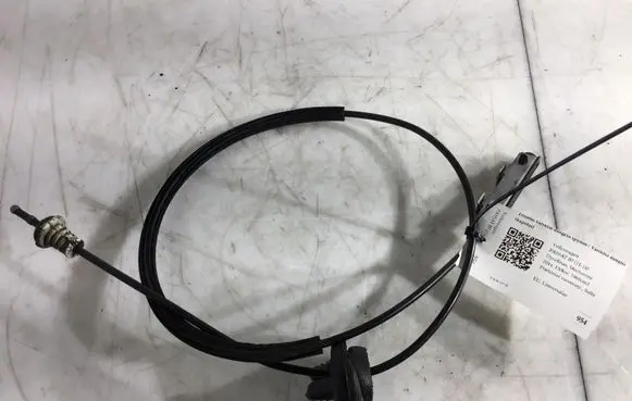 Volkswagen PASSAT B7 Engine bonnet/hood lock release cable 3C0823544
