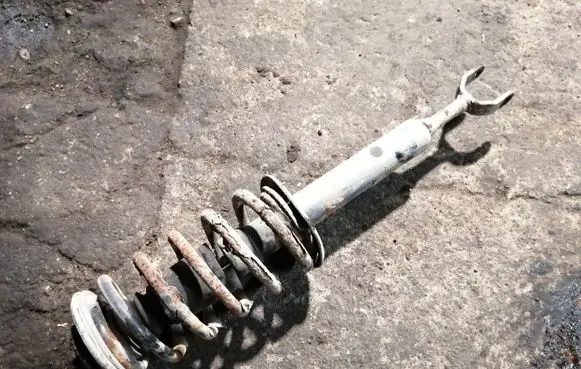 Audi A4 S4 B5 8D Front shock absorber with coil spring