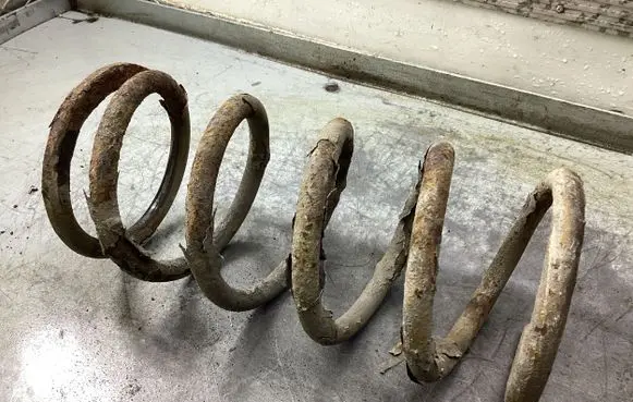 Toyota Avensis Verso Rear coil spring