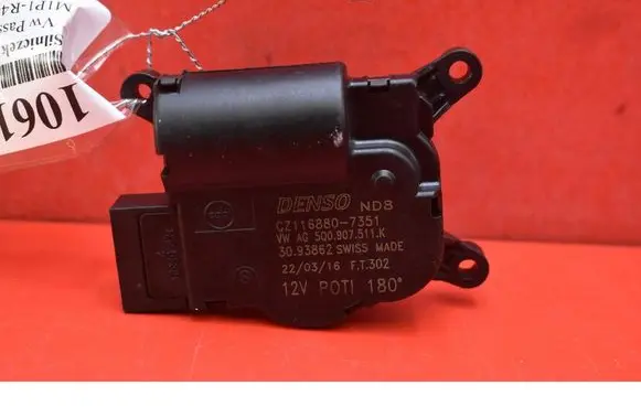 Volkswagen PASSAT CC Air flap motor/actuator 5Q0907511K