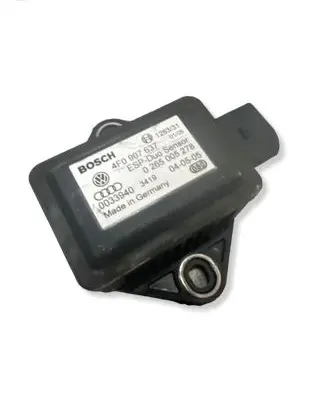 Audi A6 S6 C6 4F ESP acceleration yaw rate sensor 4F0907637 39403419 0265005278