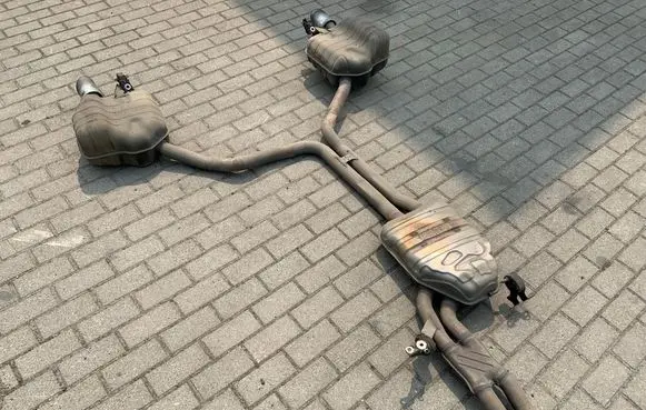 Audi A6 S6 C7 4G Muffler/silencer 4G0253411H 4G0253611C 4G0253612C