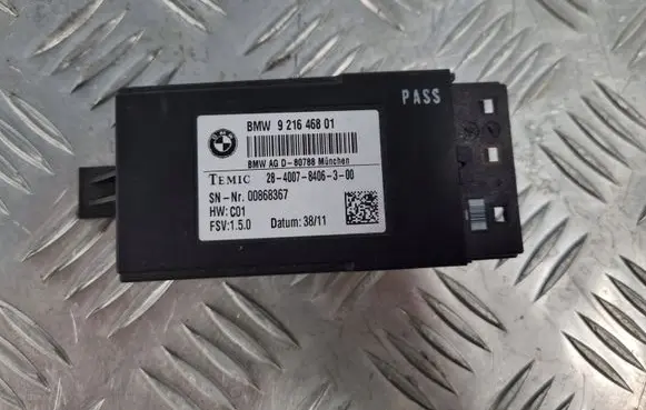 BMW 5 F10 F11 Seat control module 921646801