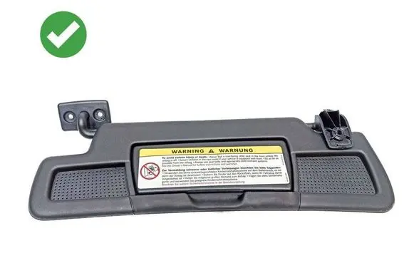 Mercedes-Benz SLK R171 Sun visor A1718100110 00009051