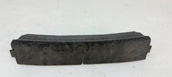 Front bumper foam support bar
