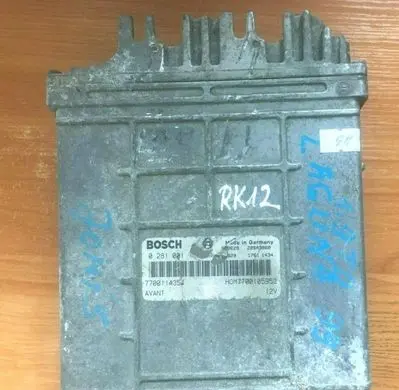 Renault Laguna I Engine control unit/module 0281001766 H0M7700105952