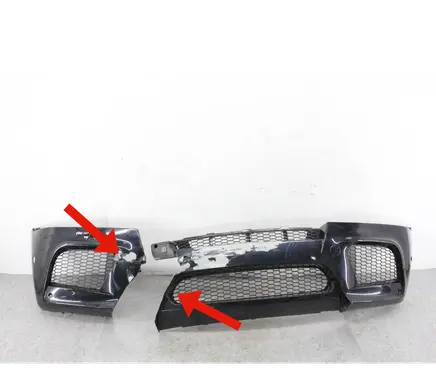 BMW X5M E70 Front bumper 7258347 51117258347