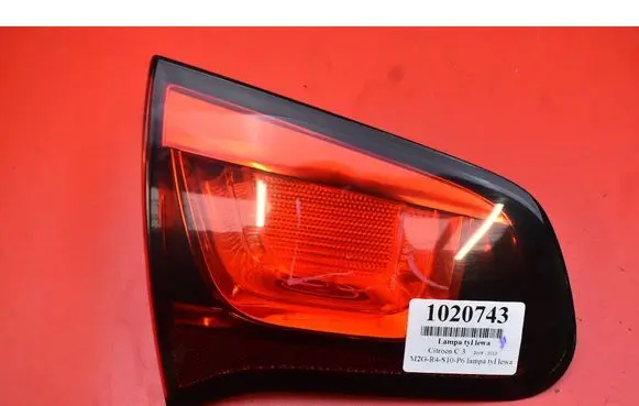 Citroen C3 Rear/tail lights 9685225580