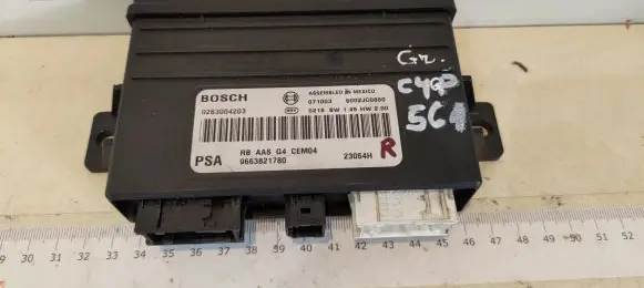 Citroen C4 Grand Picasso Parking PDC control unit/module 0263004203 9663821780 23054H