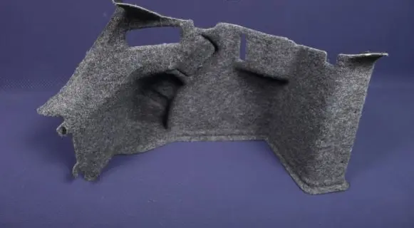 Trunk/boot side trim panel