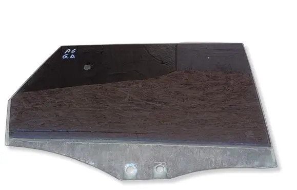 Audi A6 S6 C6 4F Rear door window glass 43R00081 DOT90AS2M30A
