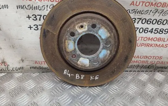 Audi A4 S4 B8 8K Rear brake disc 