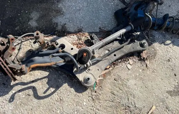 Renault Kangoo II Front suspension assembly kit set 