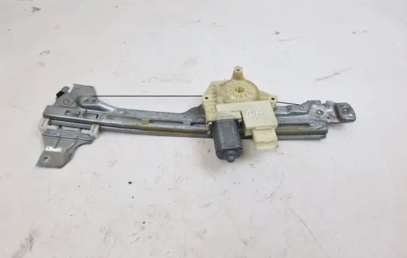 Peugeot 308 Rear door window regulator with motor 9678190080