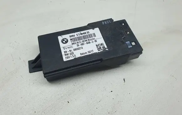 BMW 3 F30 F35 F31 Seat heating relay 9219468 08692213 2840078408300