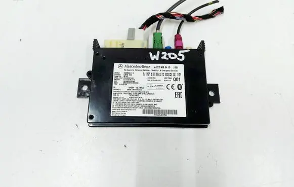 Mercedes-Benz C AMG W205 Bluetooth control unit module A2229005415