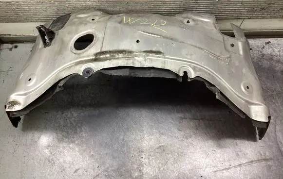 Heat shield in engine bay