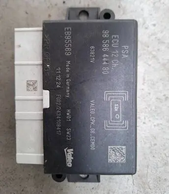Peugeot 2008 II Parking PDC control unit/module 9858644480