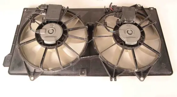 Mazda 6 Radiator cooling fan shroud 4993003580 2680007081