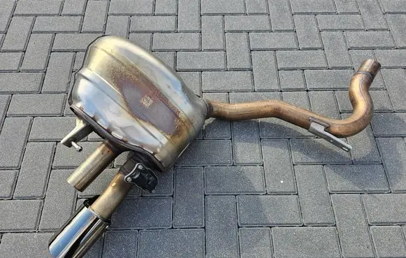 Porsche Panamera (976) Rear muffler/silencer tail pipe 976253351M