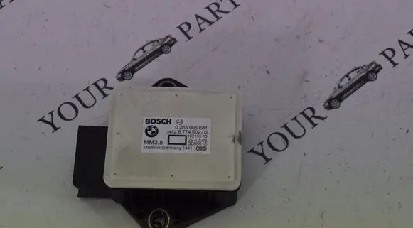 BMW 5 E60 E61 ESP acceleration yaw rate sensor 6774602 0265005681