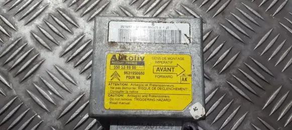 Citroen Xsara Airbag control unit/module 9631950680 550538900