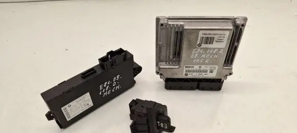 BMW 1 E81 E87 Engine ECU kit and lock set 0281014239