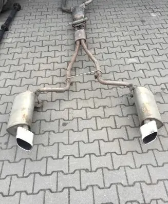 Jaguar XF X250 Rear muffler/silencer tail pipe 