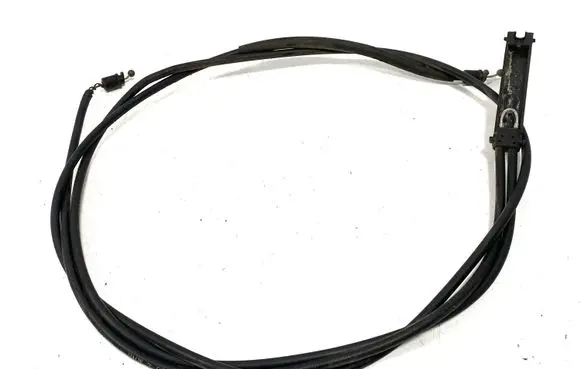 BMW 6 E63 E64 Engine bonnet/hood lock release cable 7008763 0811970211