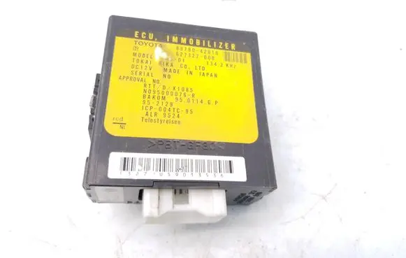 Toyota RAV 4 (XA10) Immobilizer control unit/module 8978042010 627327000 095000076R