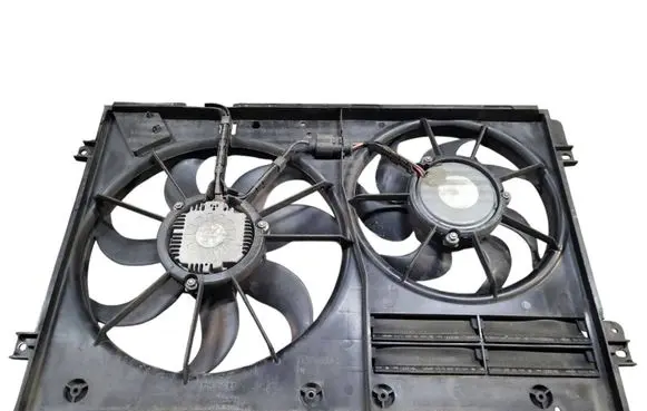 Volkswagen PASSAT B7 Electric radiator cooling fan 1355D300199 1K0121207BC 1K0121205