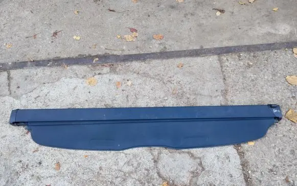 Parcel shelf load cover