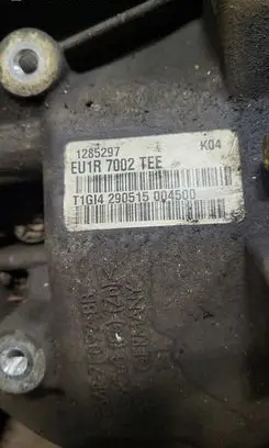Volvo V60 Manual 6 speed gearbox 1285297 EU1R7002TEE