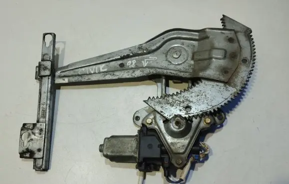 Honda Civic Rear door window regulator with motor