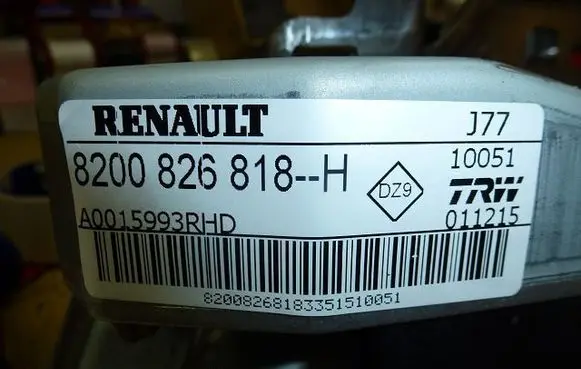 Renault Grand Modus Steering wheel axle 8200826818