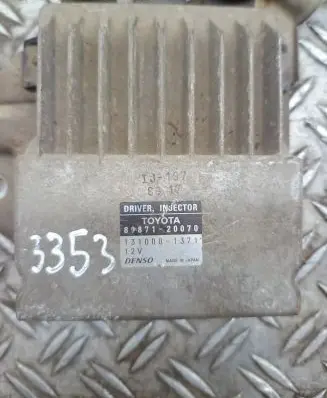 Fuel injection pump control unit/module