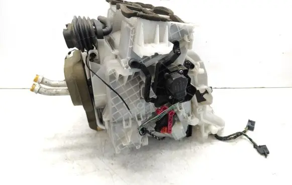 Interior heater climate box assembly