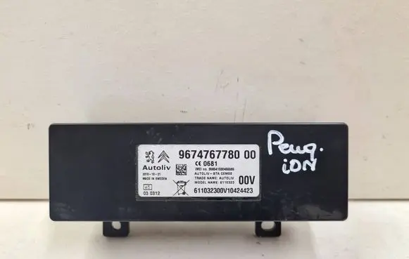 Peugeot iOn Bluetooth control unit module 967476778000 9674767780