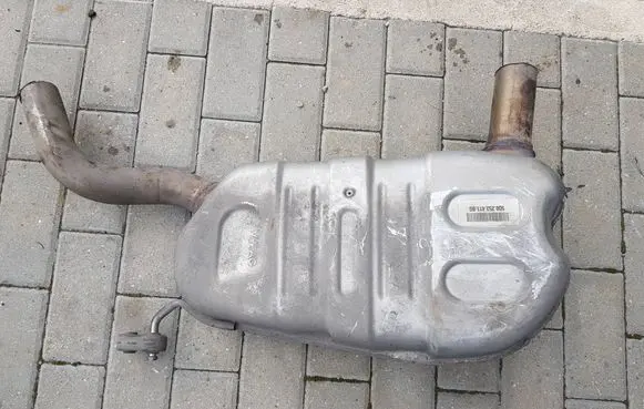 Volkswagen Golf VII Middle muffler/silencer 5Q0253411BG