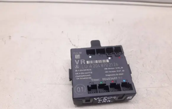 Mercedes-Benz C W204 Door control unit/module A2048208226 A2044421732 A2048702126